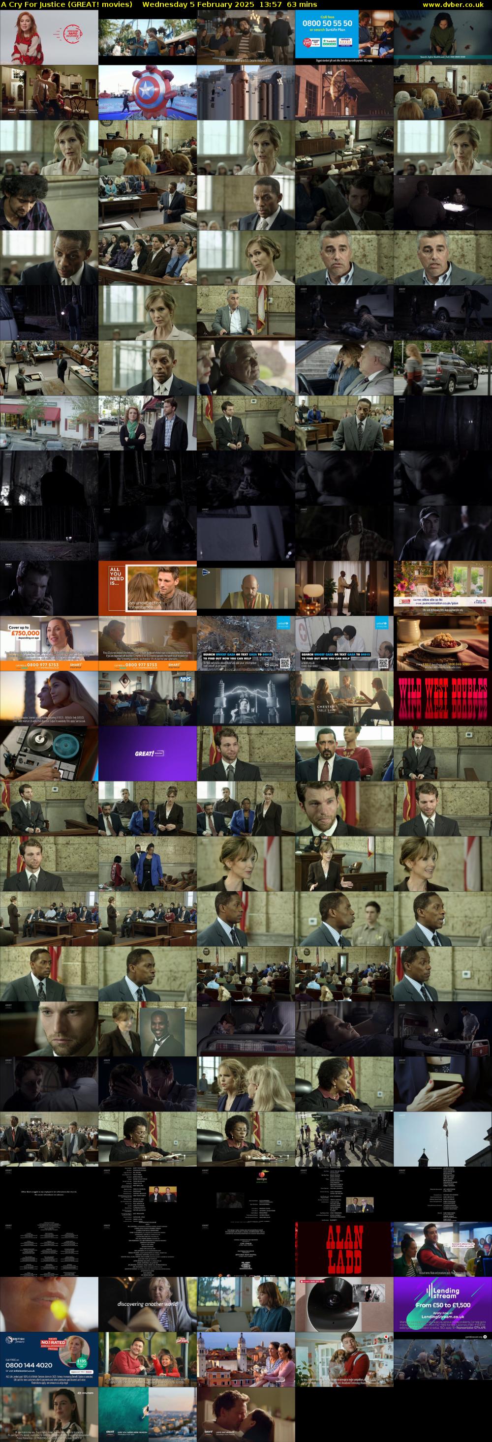 A Cry For Justice (GREAT! movies) Wednesday 5 February 2025 13:57 - 15:00