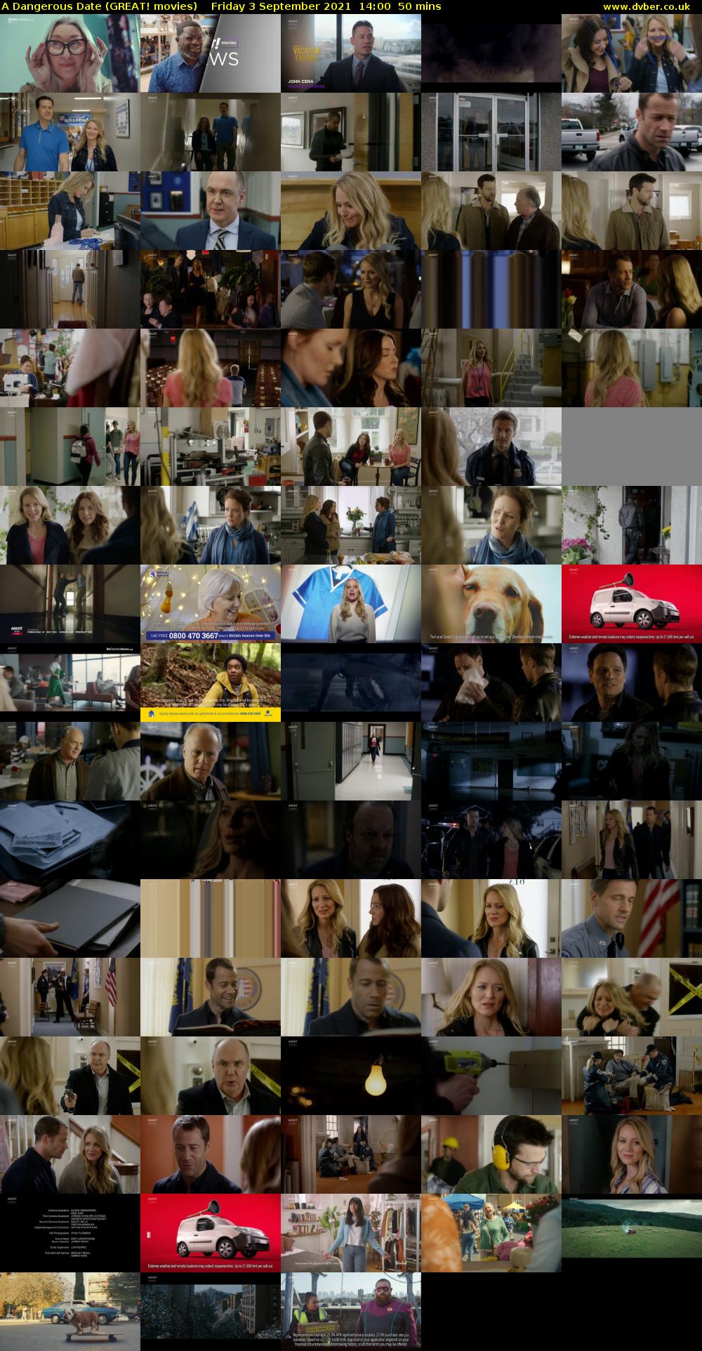 A Dangerous Date (GREAT! movies) Friday 3 September 2021 14:00 - 14:50