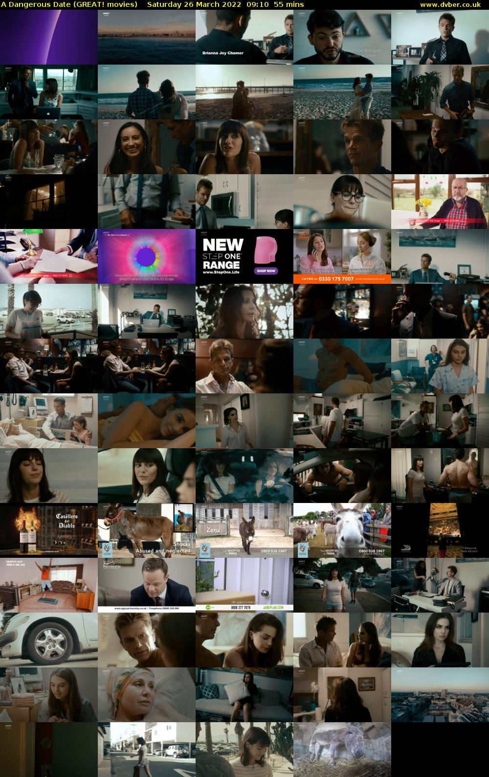 A Dangerous Date (GREAT! movies) Saturday 26 March 2022 09:10 - 10:05