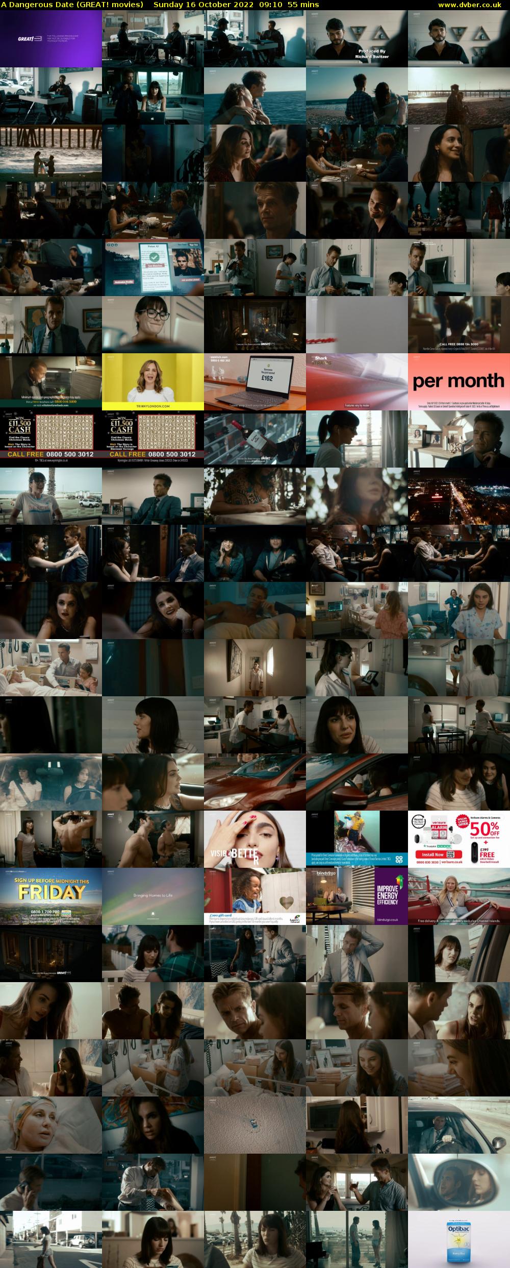 A Dangerous Date (GREAT! movies) Sunday 16 October 2022 09:10 - 10:05