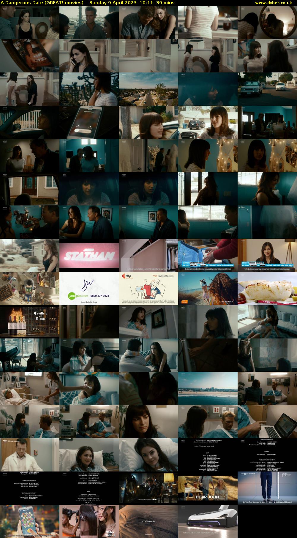 A Dangerous Date (GREAT! movies) Sunday 9 April 2023 10:11 - 10:50