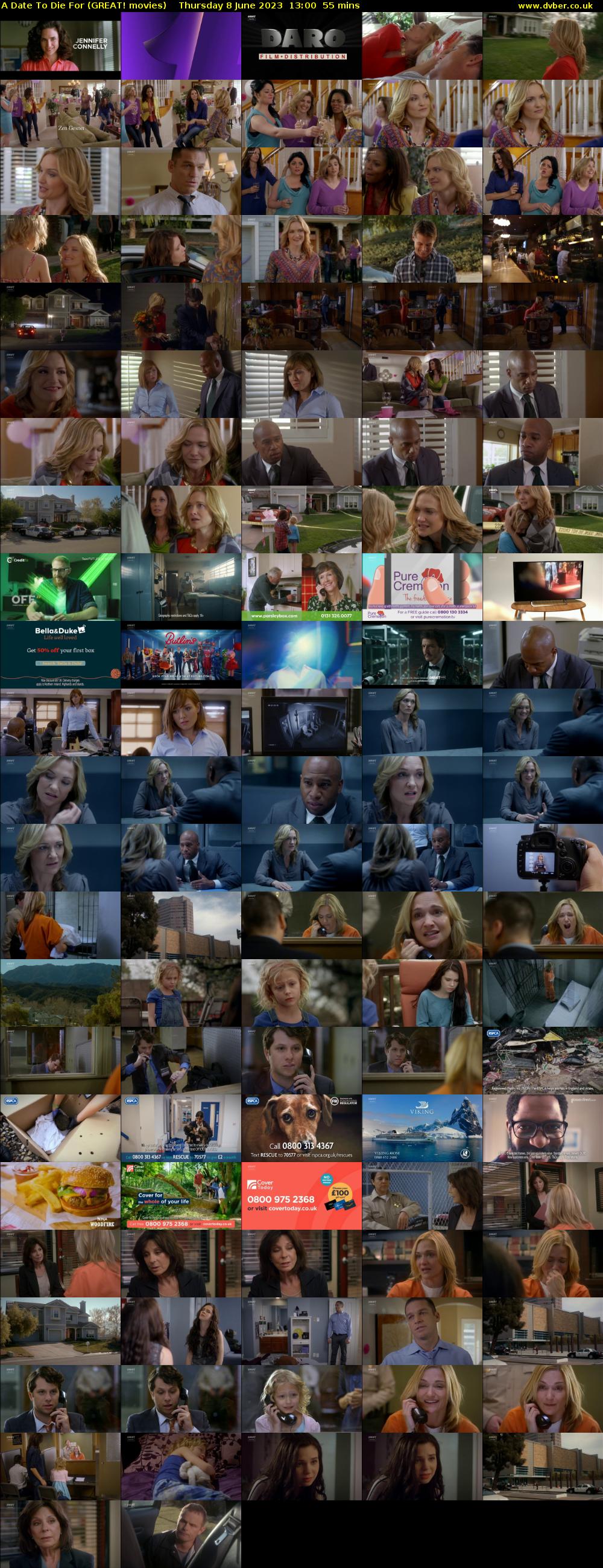 A Date To Die For (GREAT! movies) Thursday 8 June 2023 13:00 - 13:55