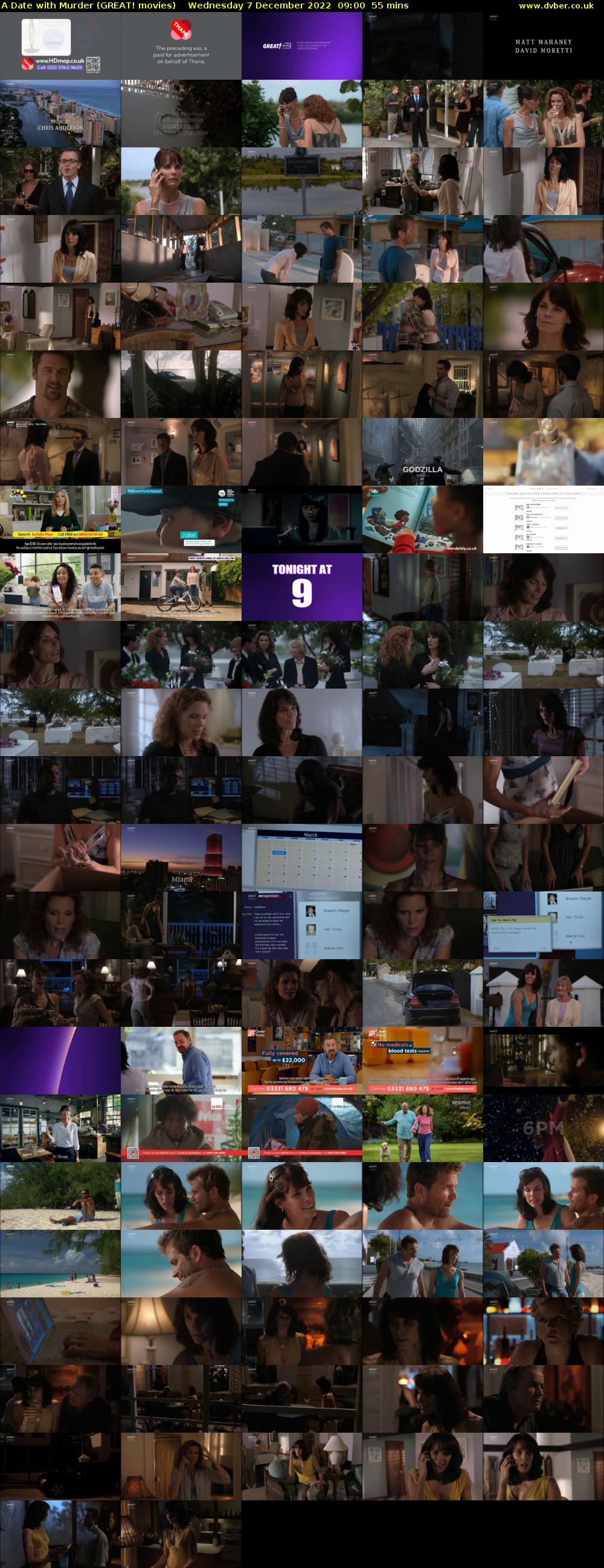 A Date with Murder (GREAT! movies) Wednesday 7 December 2022 09:00 - 09:55