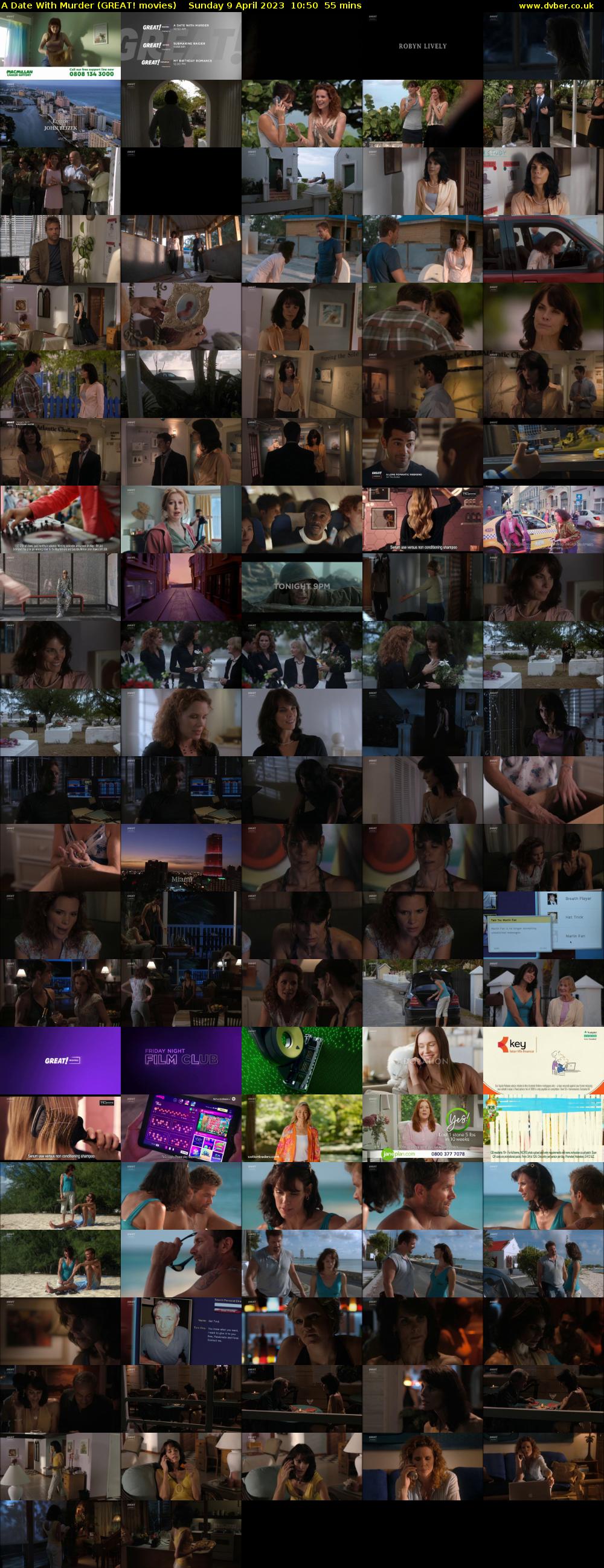 A Date with Murder (GREAT! movies) Sunday 9 April 2023 10:50 - 11:45