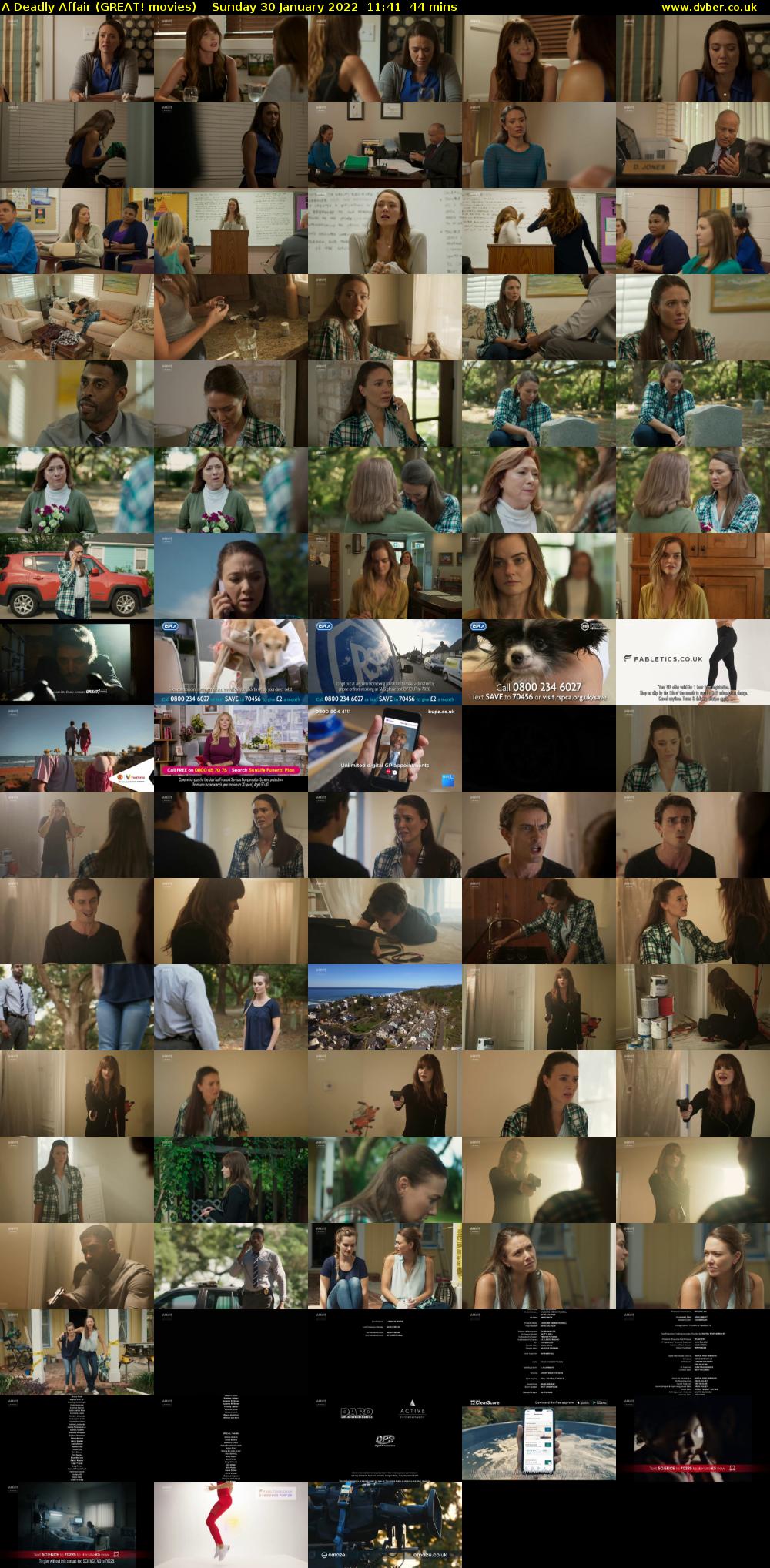 A Deadly Affair (GREAT! movies) Sunday 30 January 2022 11:41 - 12:25