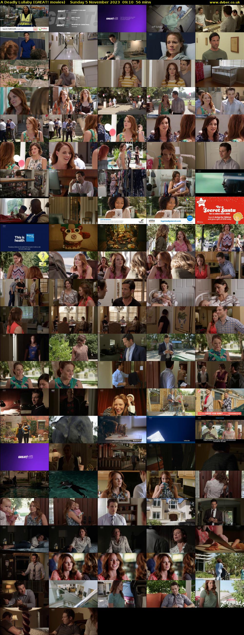 A Deadly Lullaby (GREAT! movies) Sunday 5 November 2023 09:10 - 10:06
