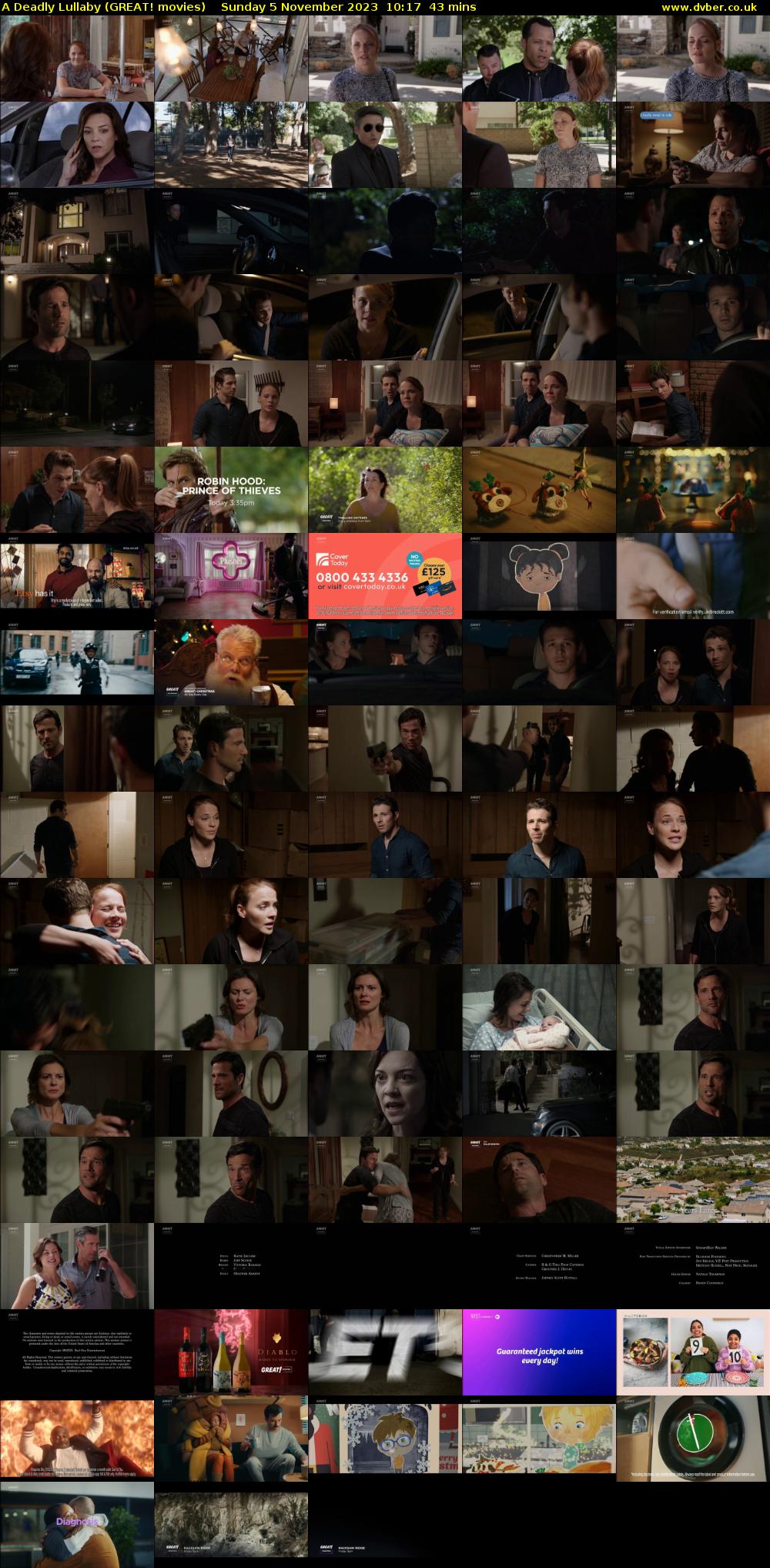 A Deadly Lullaby (GREAT! movies) Sunday 5 November 2023 10:17 - 11:00