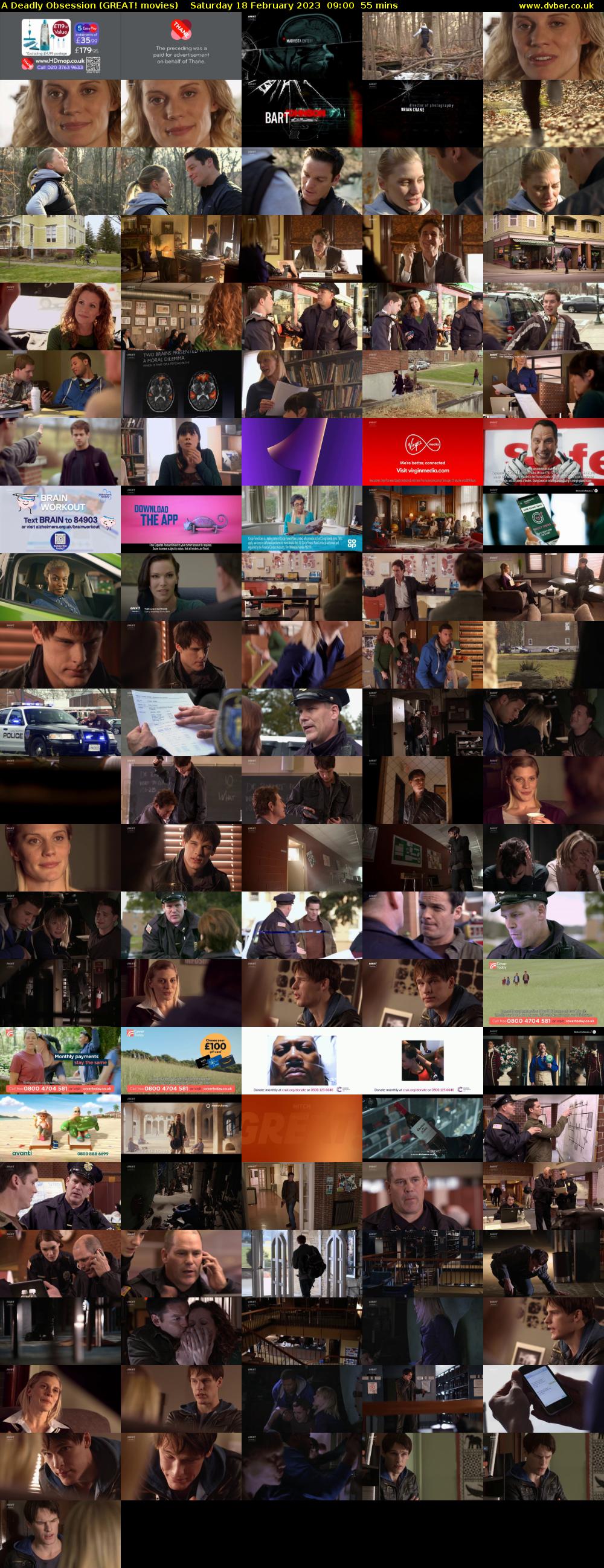 A Deadly Obsession (GREAT! movies) Saturday 18 February 2023 09:00 - 09:55