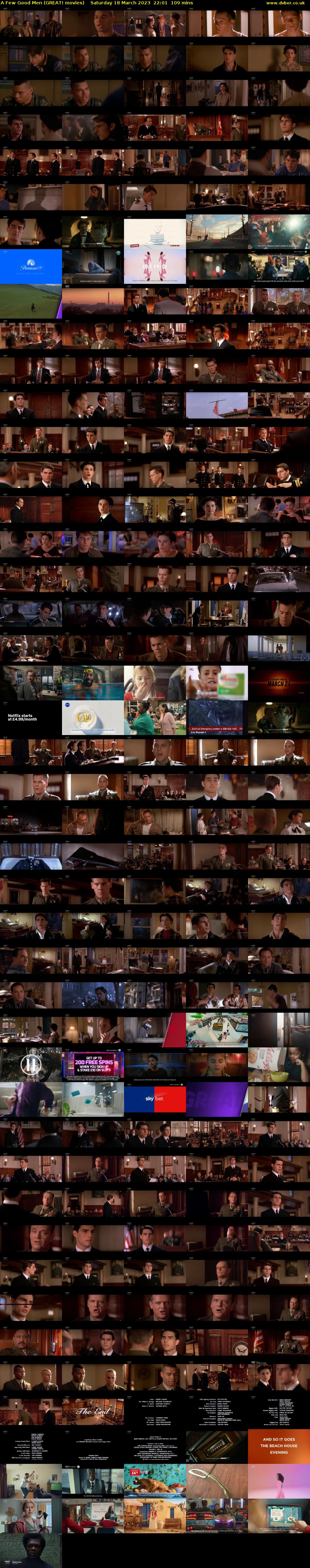 A Few Good Men (GREAT! movies) Saturday 18 March 2023 22:01 - 23:50