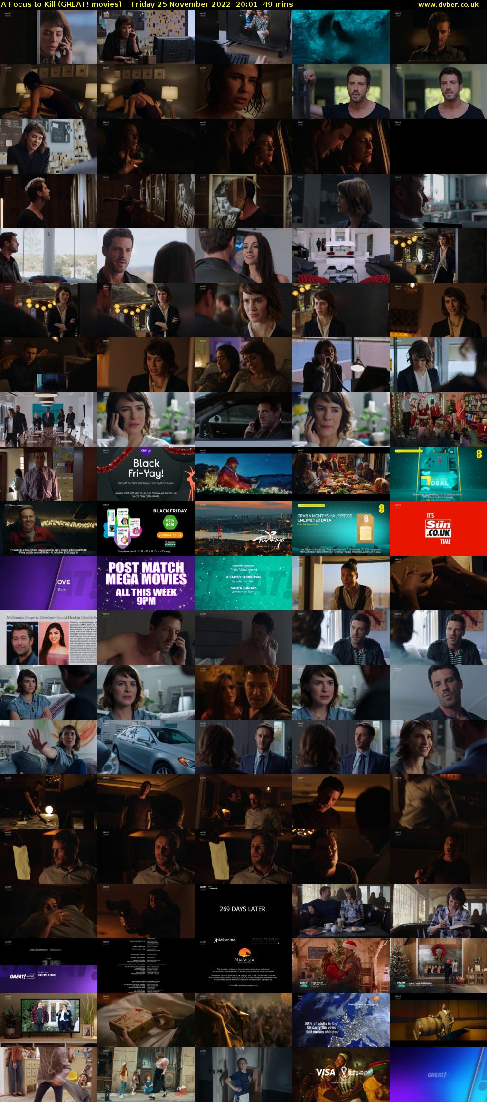 A Focus to Kill (GREAT! movies) Friday 25 November 2022 20:01 - 20:50