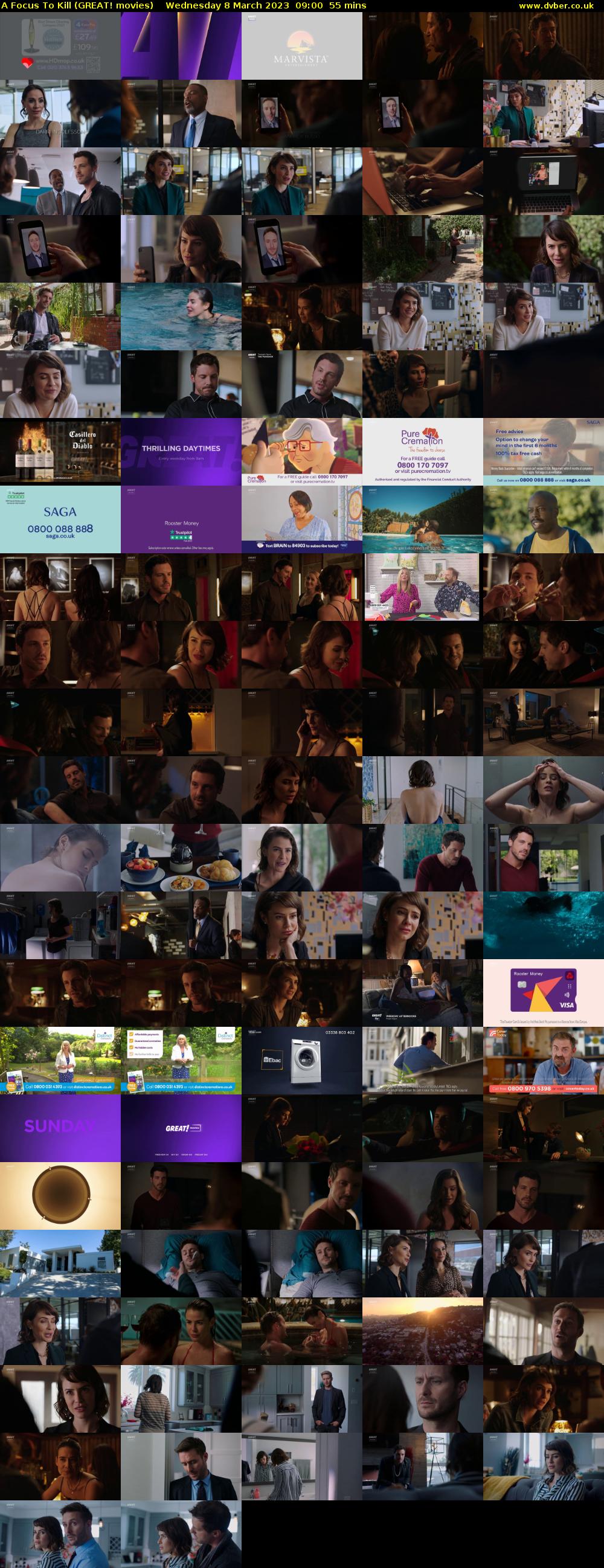 A Focus to Kill (GREAT! movies) Wednesday 8 March 2023 09:00 - 09:55