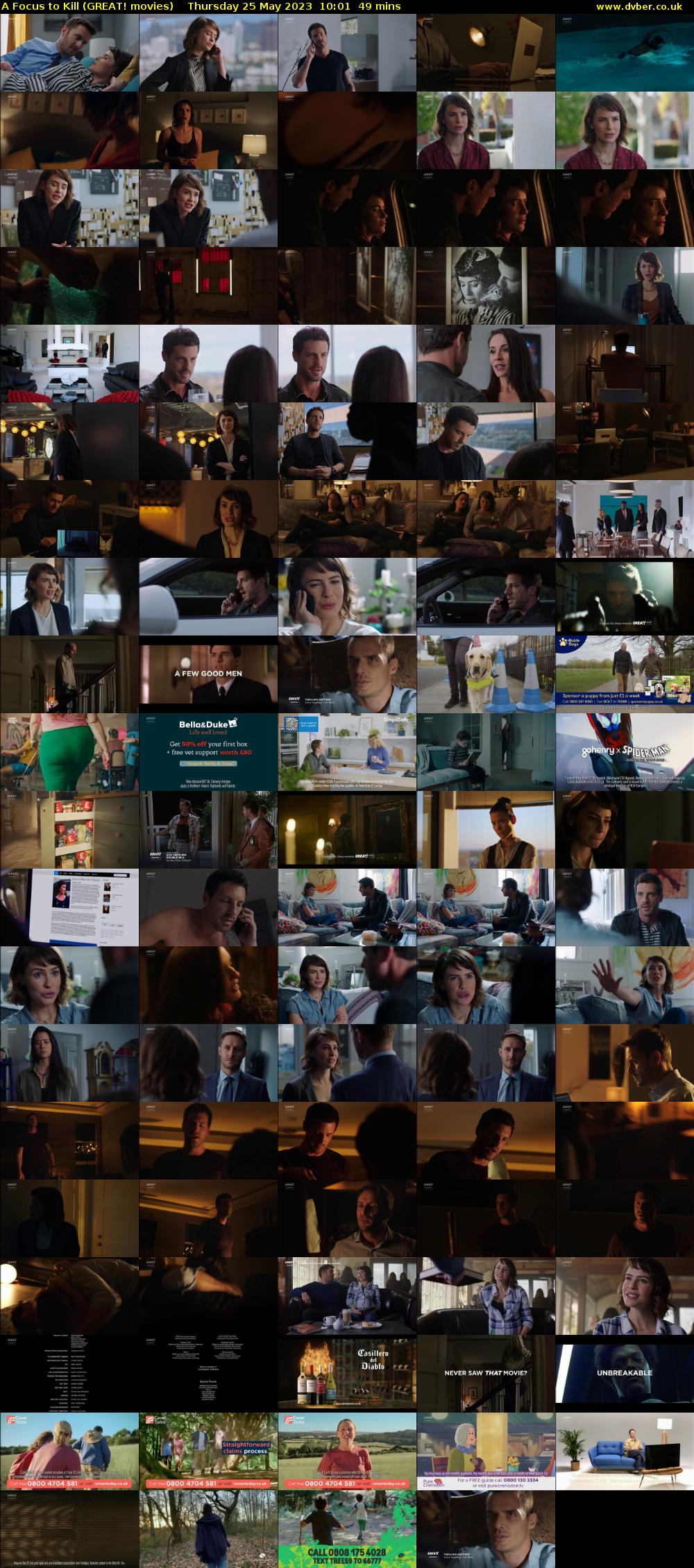 A Focus to Kill (GREAT! movies) Thursday 25 May 2023 10:01 - 10:50