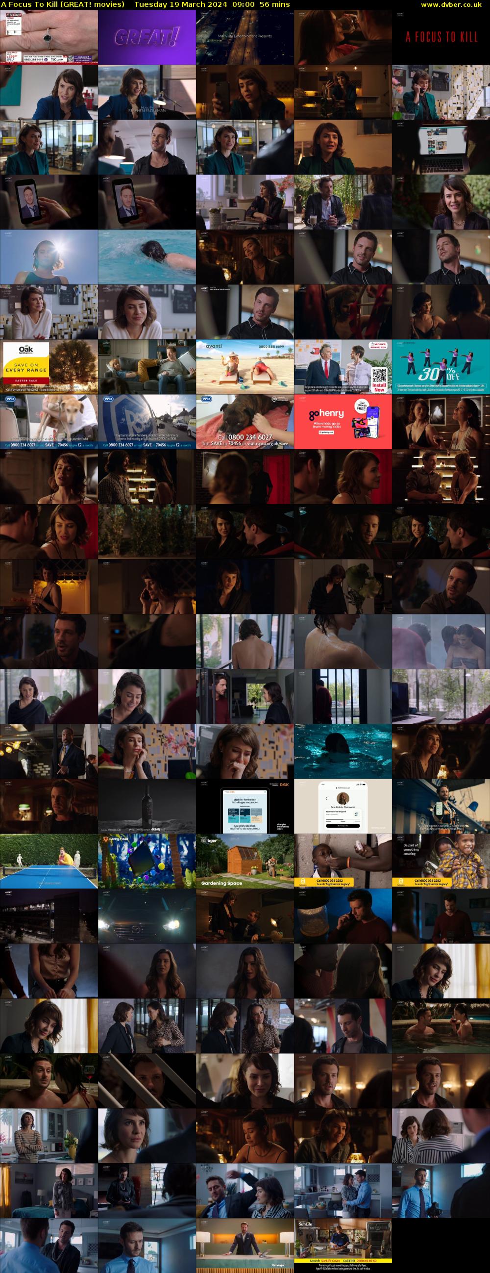 A Focus to Kill (GREAT! movies) Tuesday 19 March 2024 09:00 - 09:56