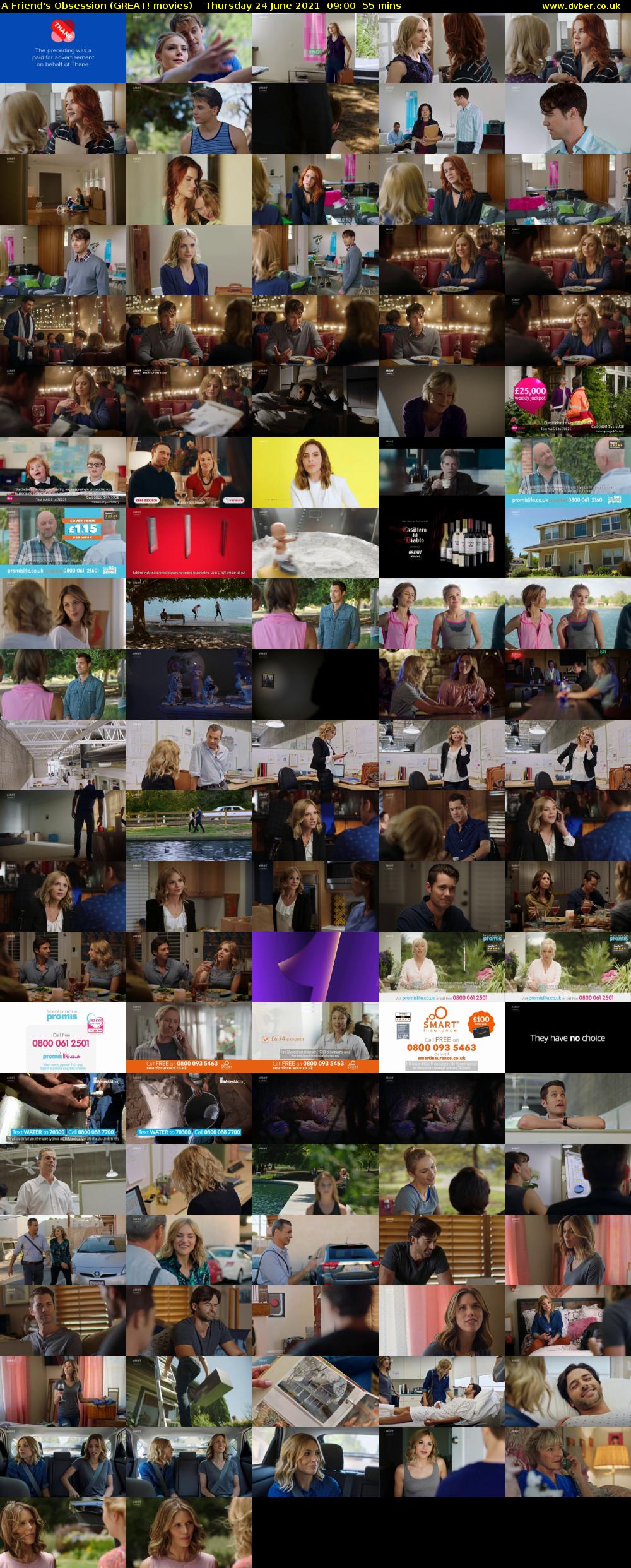 A Friend's Obsession (GREAT! movies) Thursday 24 June 2021 09:00 - 09:55