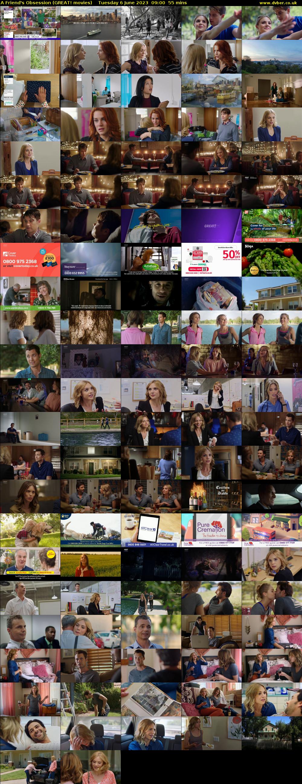 A Friend's Obsession (GREAT! movies) Tuesday 6 June 2023 09:00 - 09:55