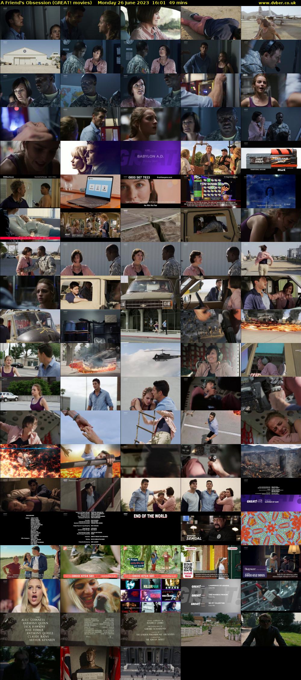 A Friend's Obsession (GREAT! movies) Monday 26 June 2023 16:01 - 16:50