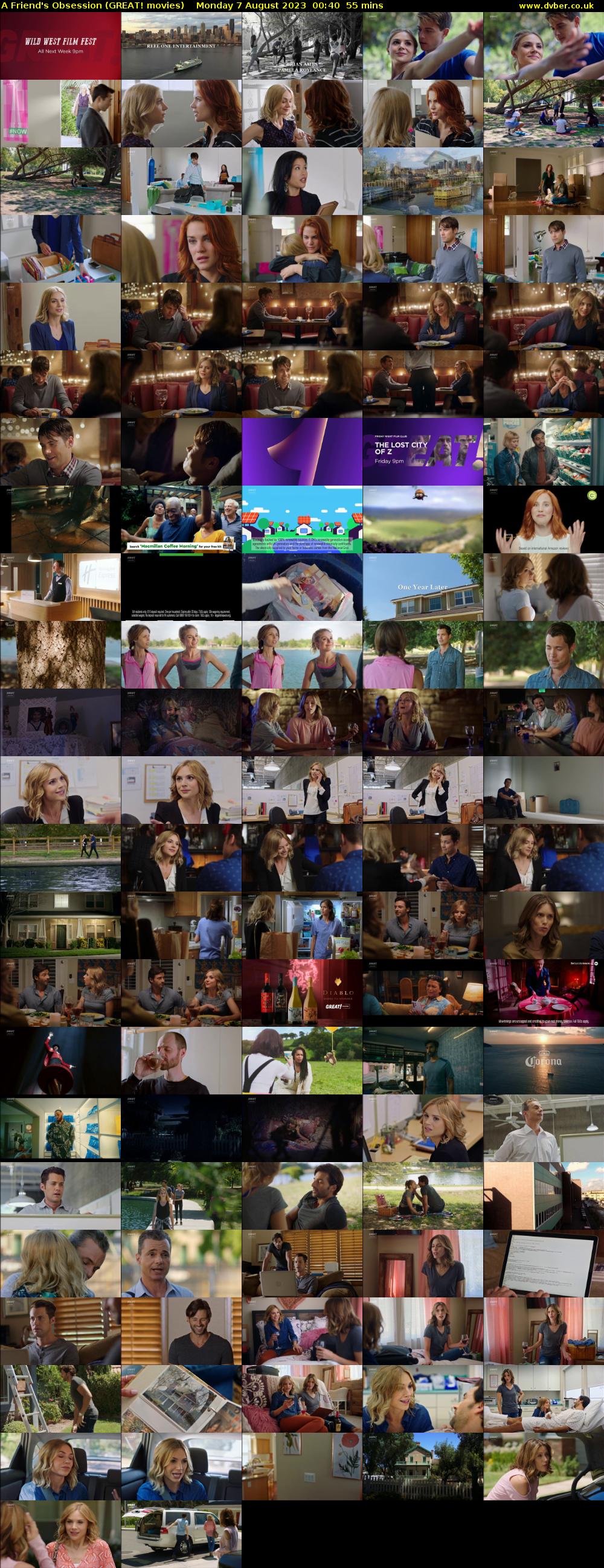 A Friend's Obsession (GREAT! movies) Monday 7 August 2023 00:40 - 01:35