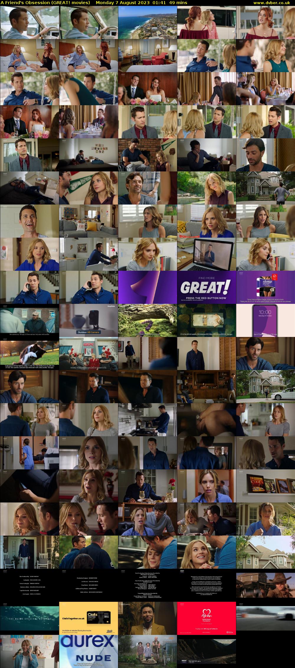 A Friend's Obsession (GREAT! movies) Monday 7 August 2023 01:41 - 02:30