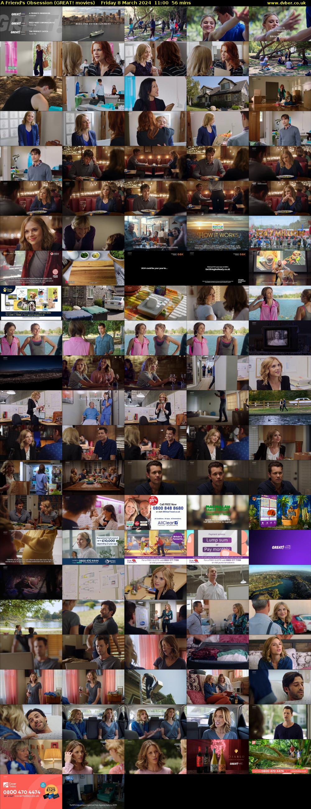 A Friend's Obsession (GREAT! movies) Friday 8 March 2024 11:00 - 11:56
