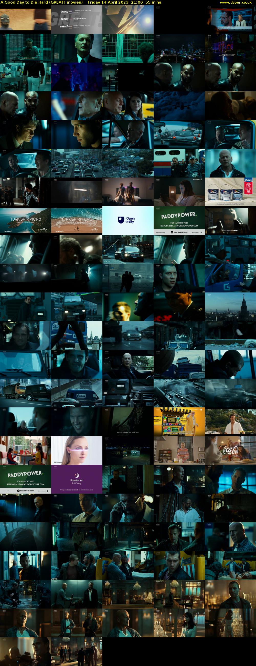A Good Day to Die Hard (GREAT! movies) Friday 14 April 2023 21:00 - 21:55