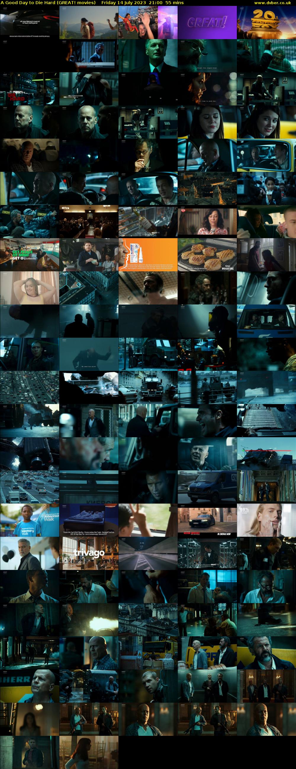 A Good Day to Die Hard (GREAT! movies) Friday 14 July 2023 21:00 - 21:55