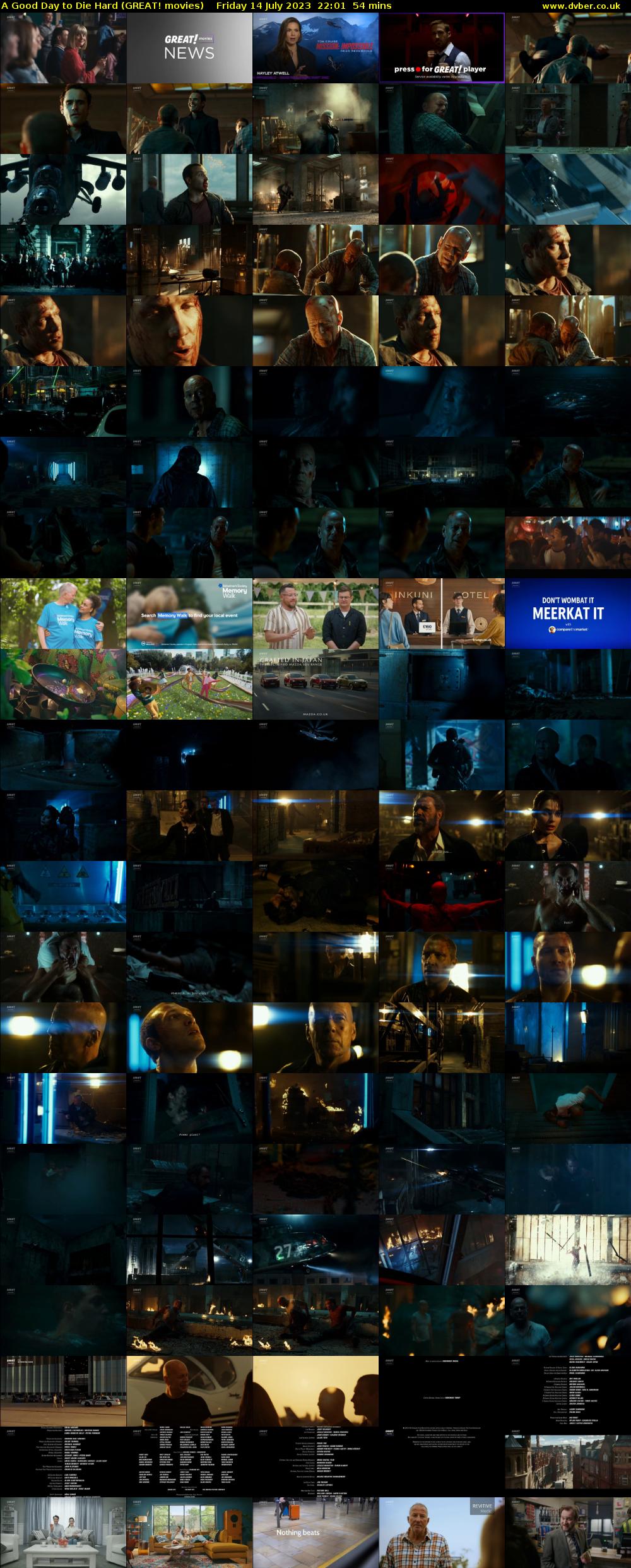 A Good Day to Die Hard (GREAT! movies) Friday 14 July 2023 22:01 - 22:55
