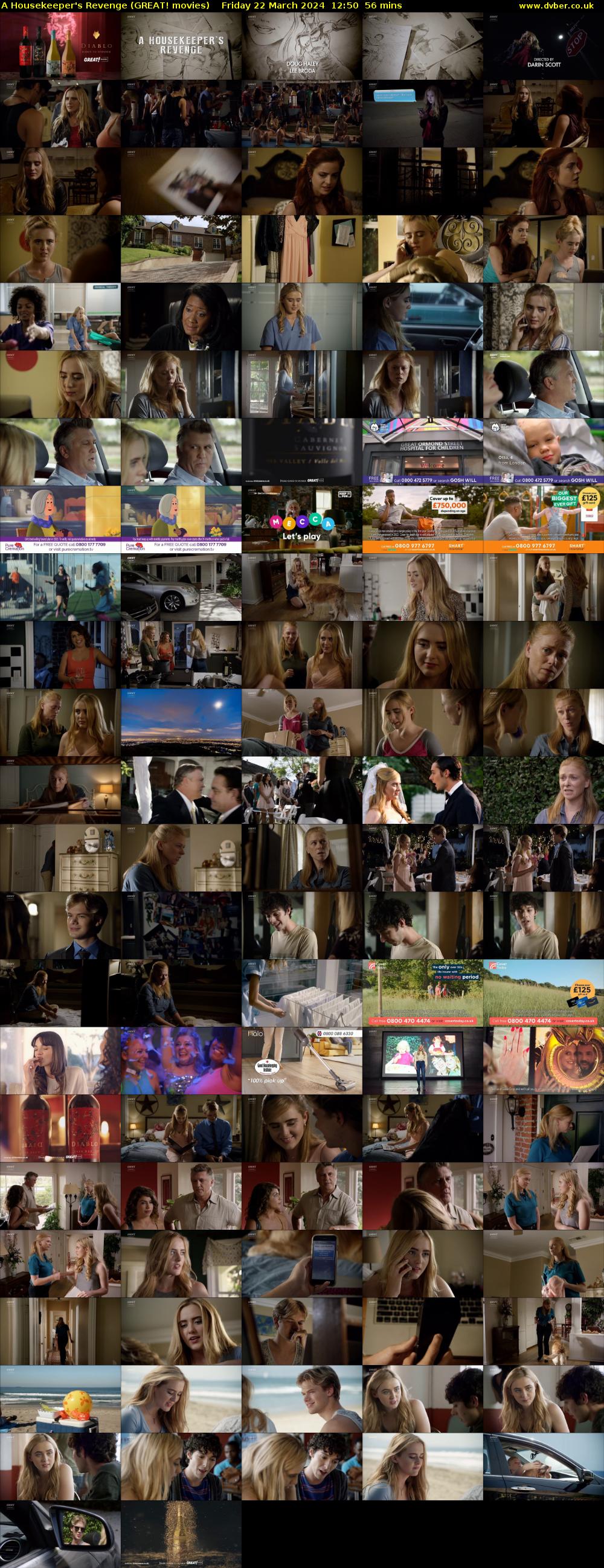 A Housekeeper's Revenge (GREAT! movies) Friday 22 March 2024 12:50 - 13:46