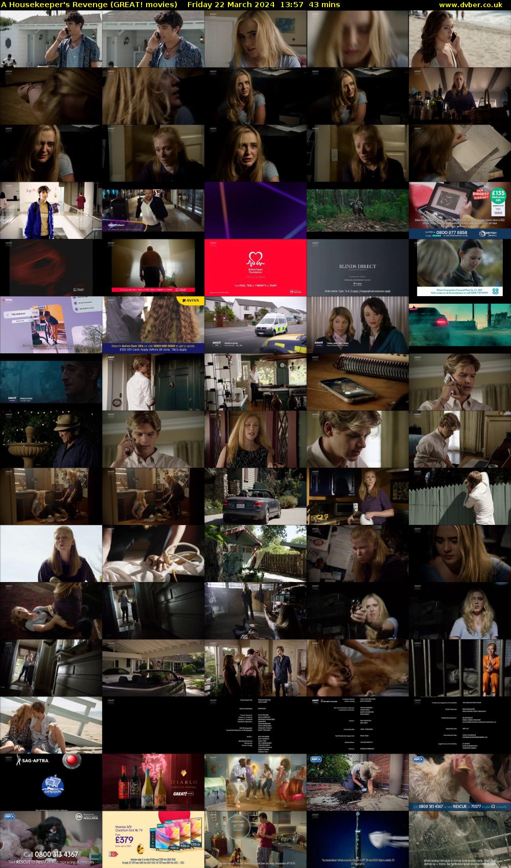 A Housekeeper's Revenge (GREAT! movies) Friday 22 March 2024 13:57 - 14:40