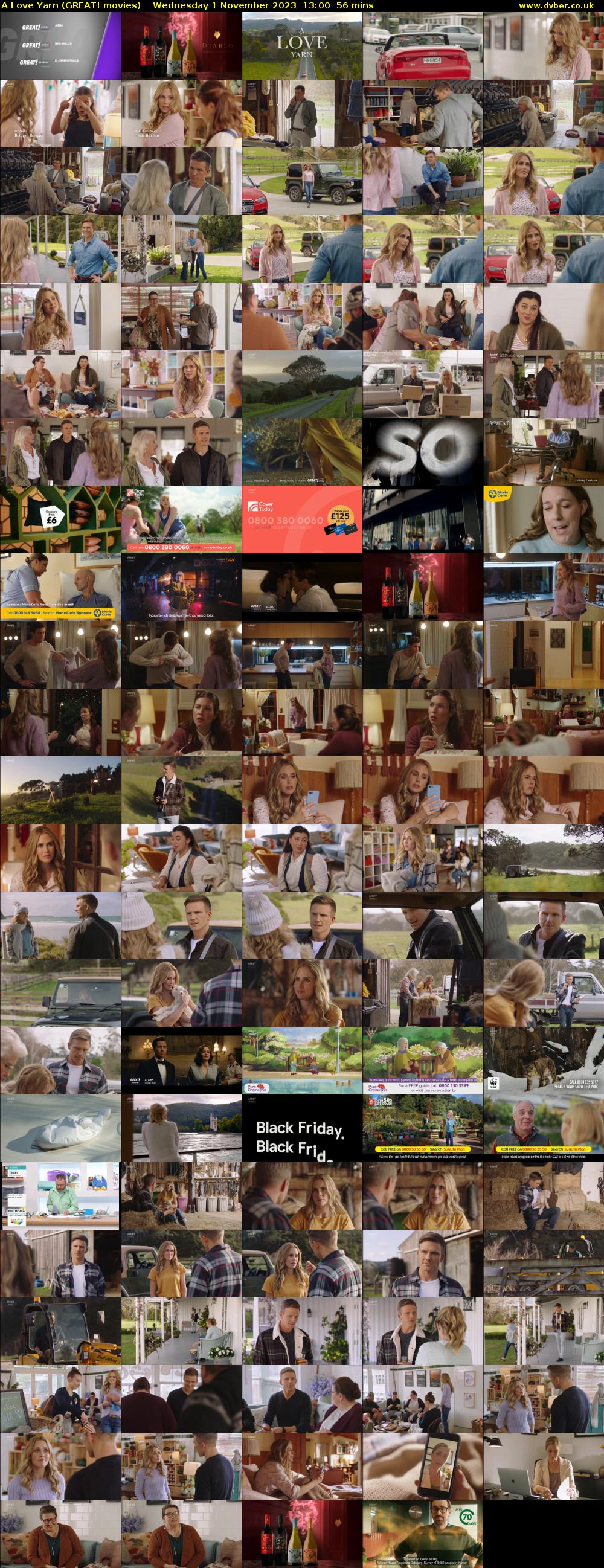 A Love Yarn (GREAT! movies) Wednesday 1 November 2023 13:00 - 13:56