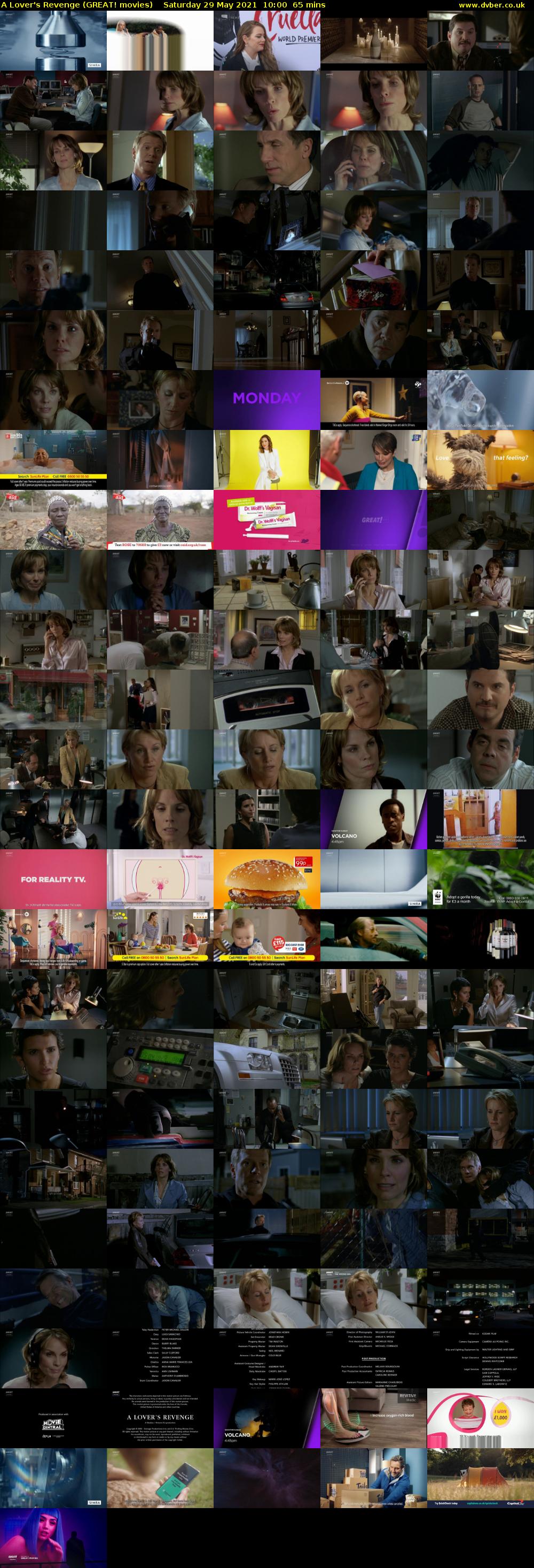 A Lover's Revenge (GREAT! movies) Saturday 29 May 2021 10:00 - 11:05