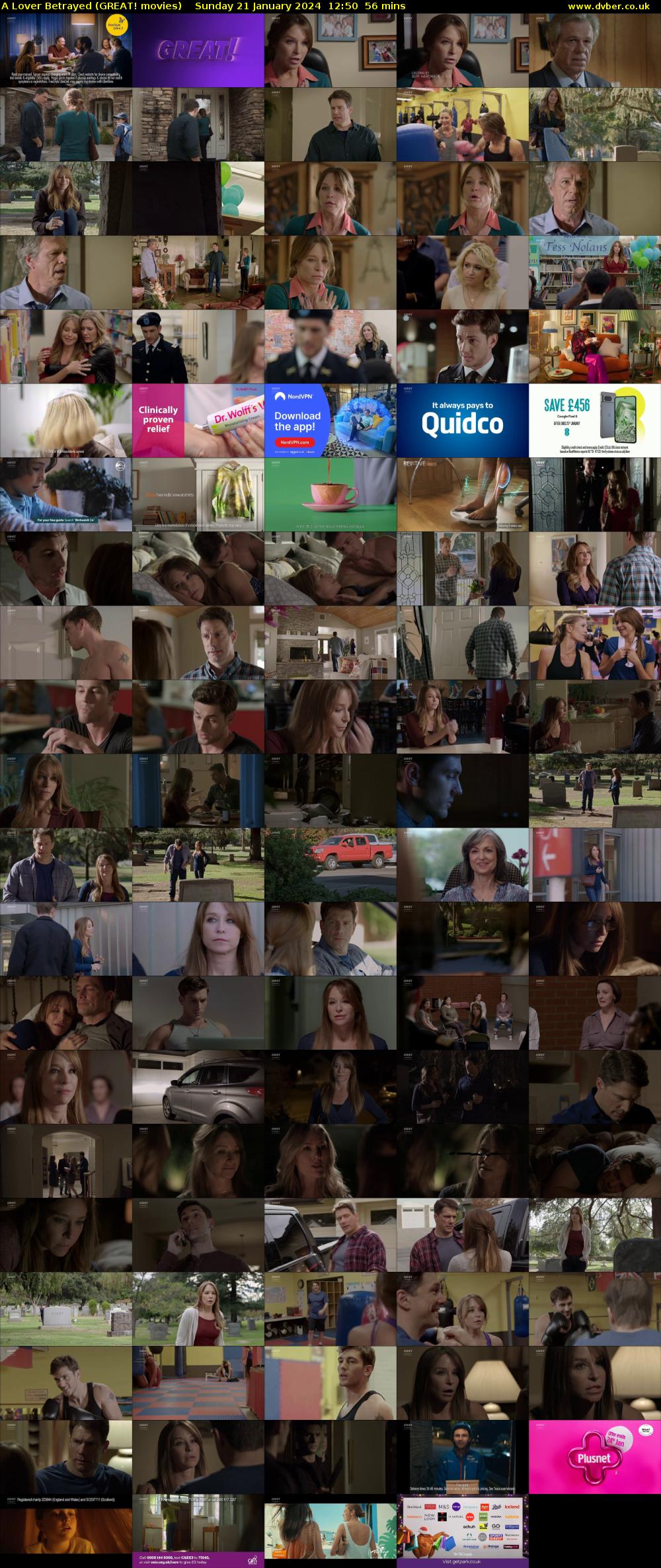 A Lover Betrayed (GREAT! movies) Sunday 21 January 2024 12:50 - 13:46