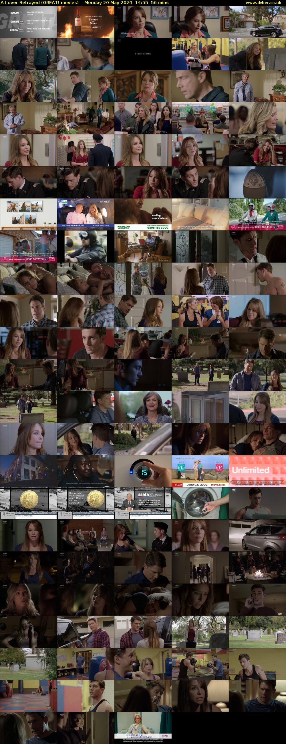 A Lover Betrayed (GREAT! movies) Monday 20 May 2024 14:55 - 15:51