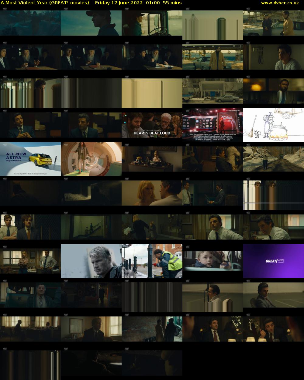 A Most Violent Year (GREAT! movies) Friday 17 June 2022 01:00 - 01:55