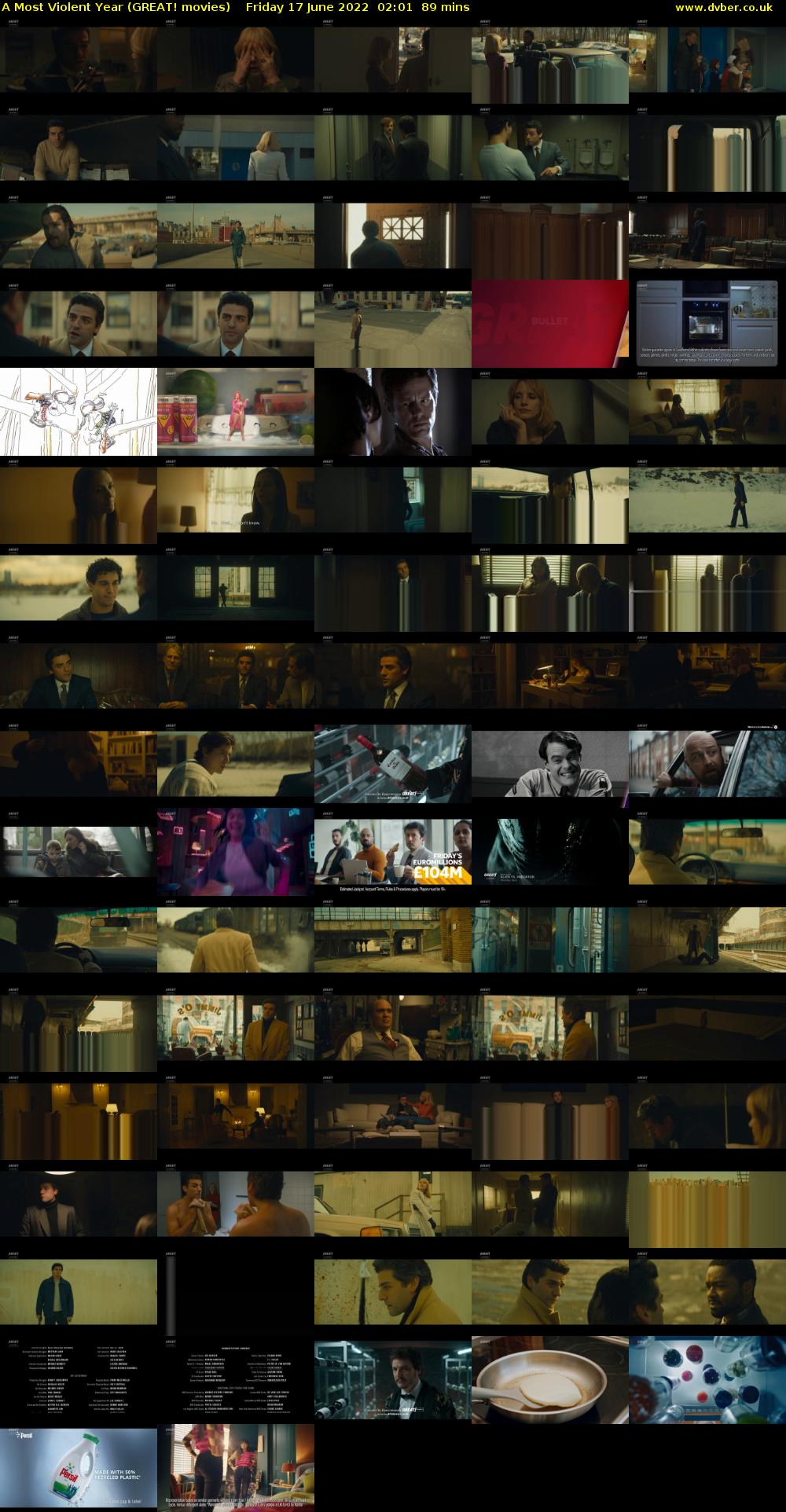 A Most Violent Year (GREAT! movies) Friday 17 June 2022 02:01 - 03:30