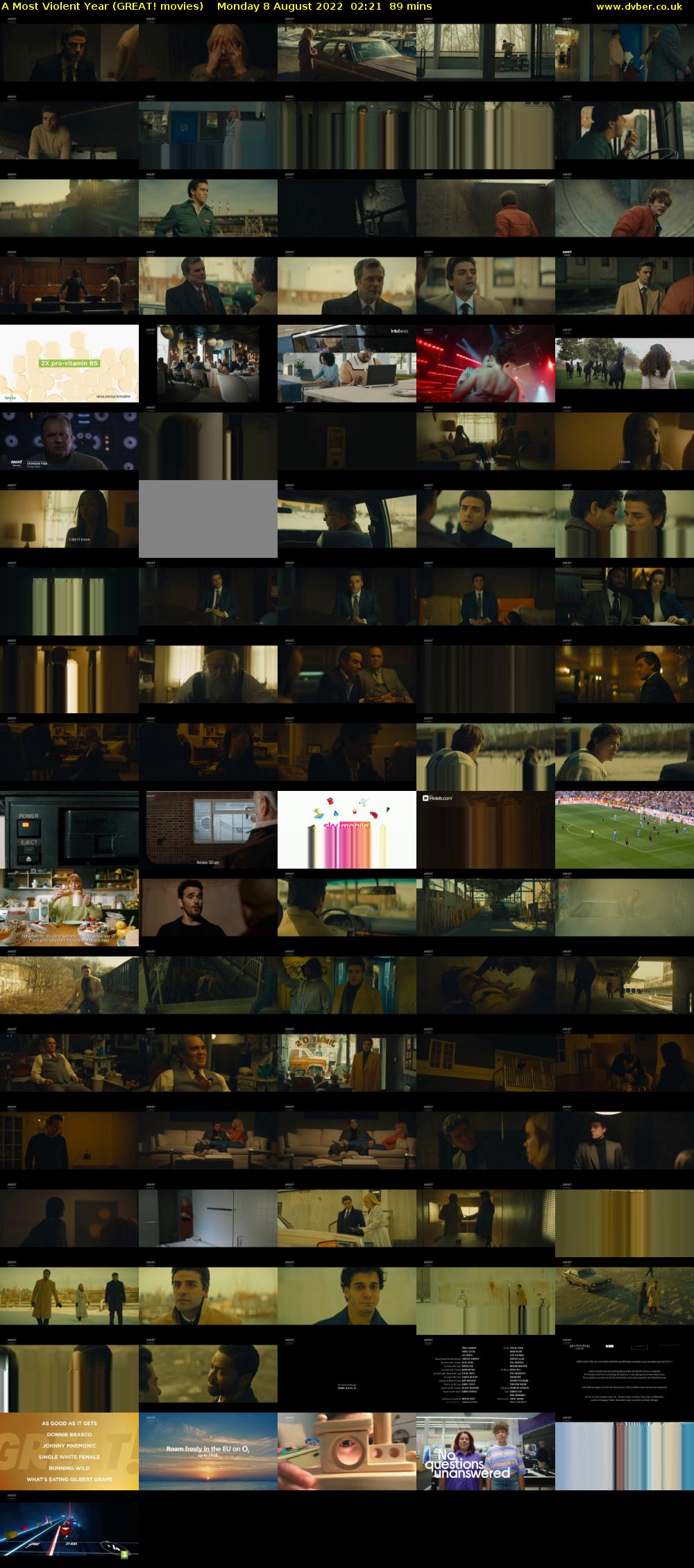 A Most Violent Year (GREAT! movies) Monday 8 August 2022 02:21 - 03:50