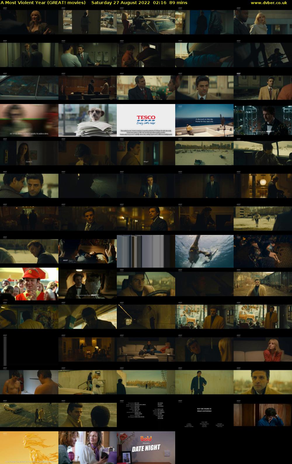 A Most Violent Year (GREAT! movies) Saturday 27 August 2022 02:16 - 03:45
