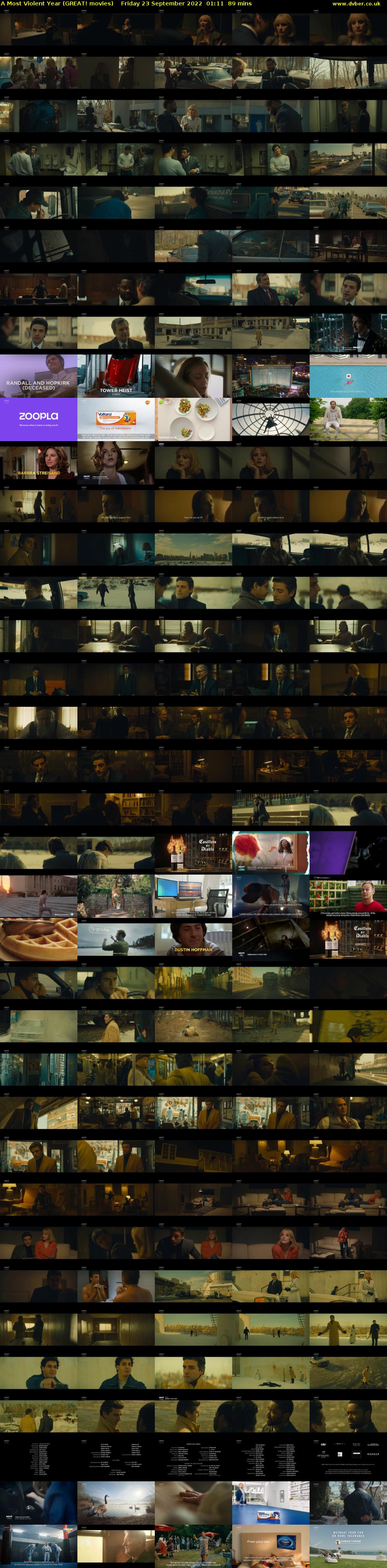 A Most Violent Year (GREAT! movies) Friday 23 September 2022 01:11 - 02:40