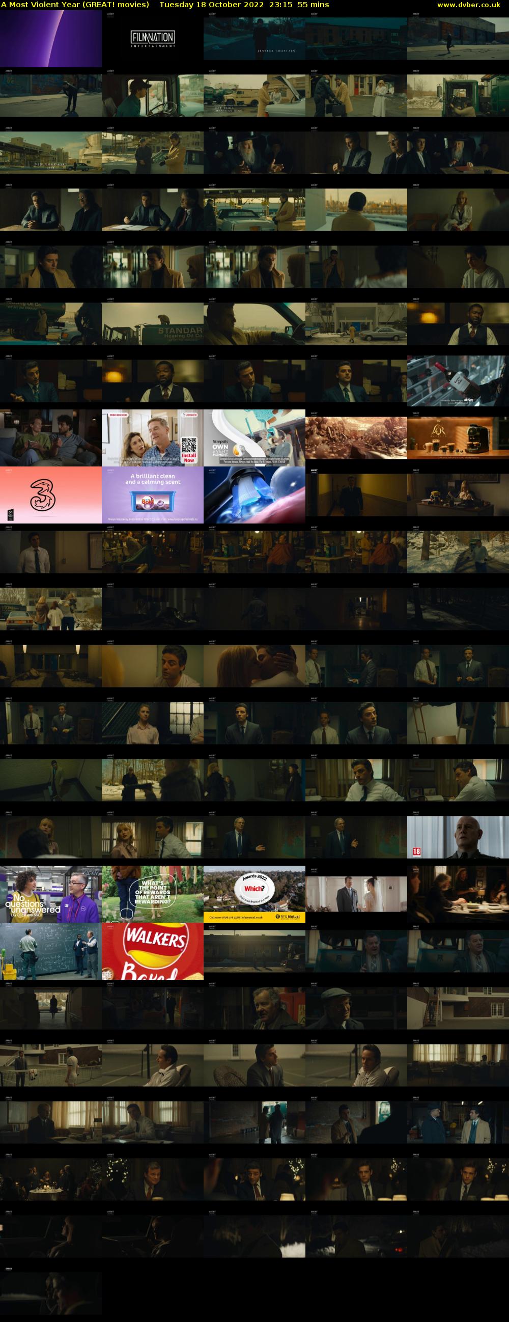 A Most Violent Year (GREAT! movies) Tuesday 18 October 2022 23:15 - 00:10
