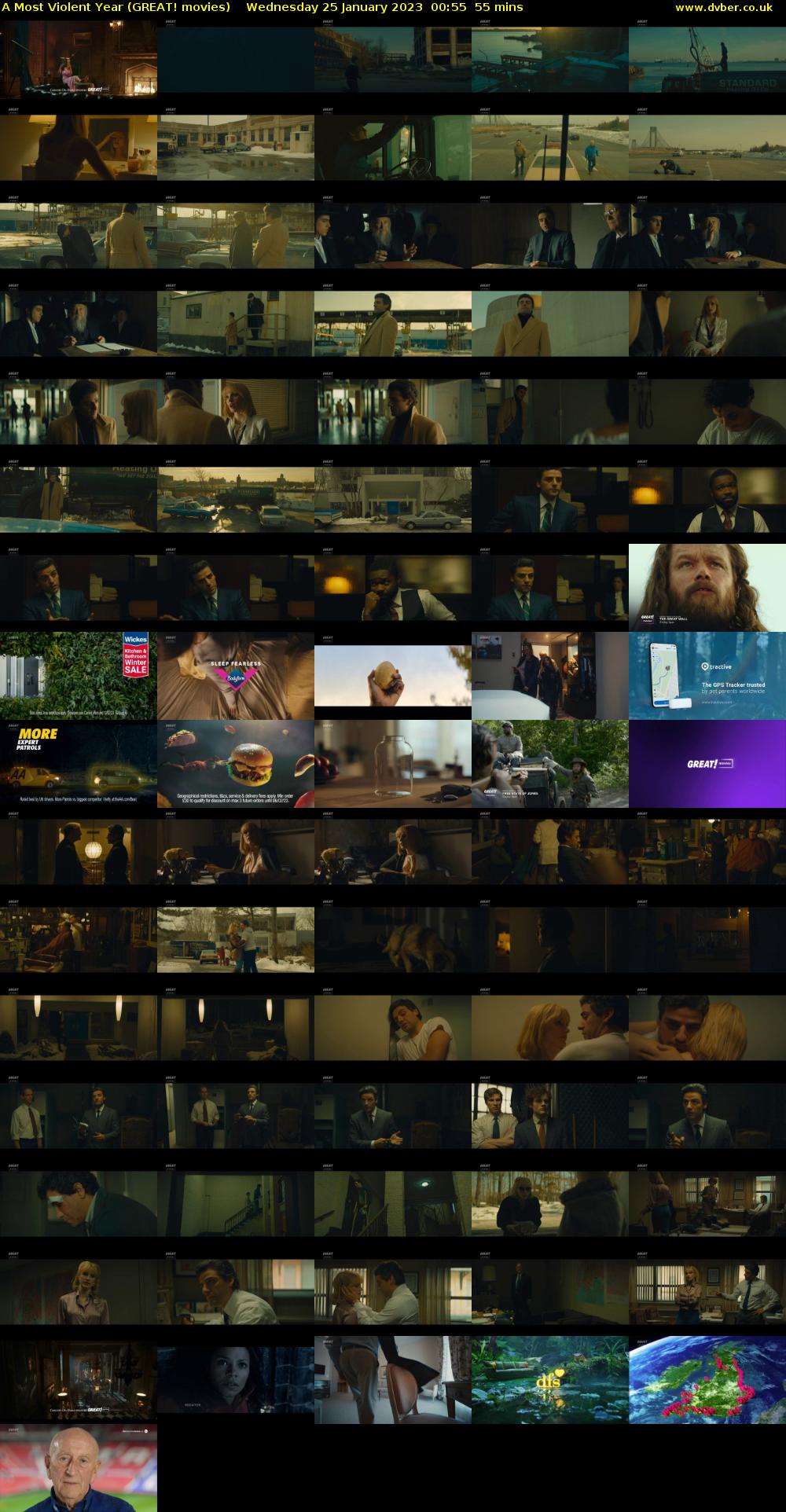 A Most Violent Year (GREAT! movies) Wednesday 25 January 2023 00:55 - 01:50