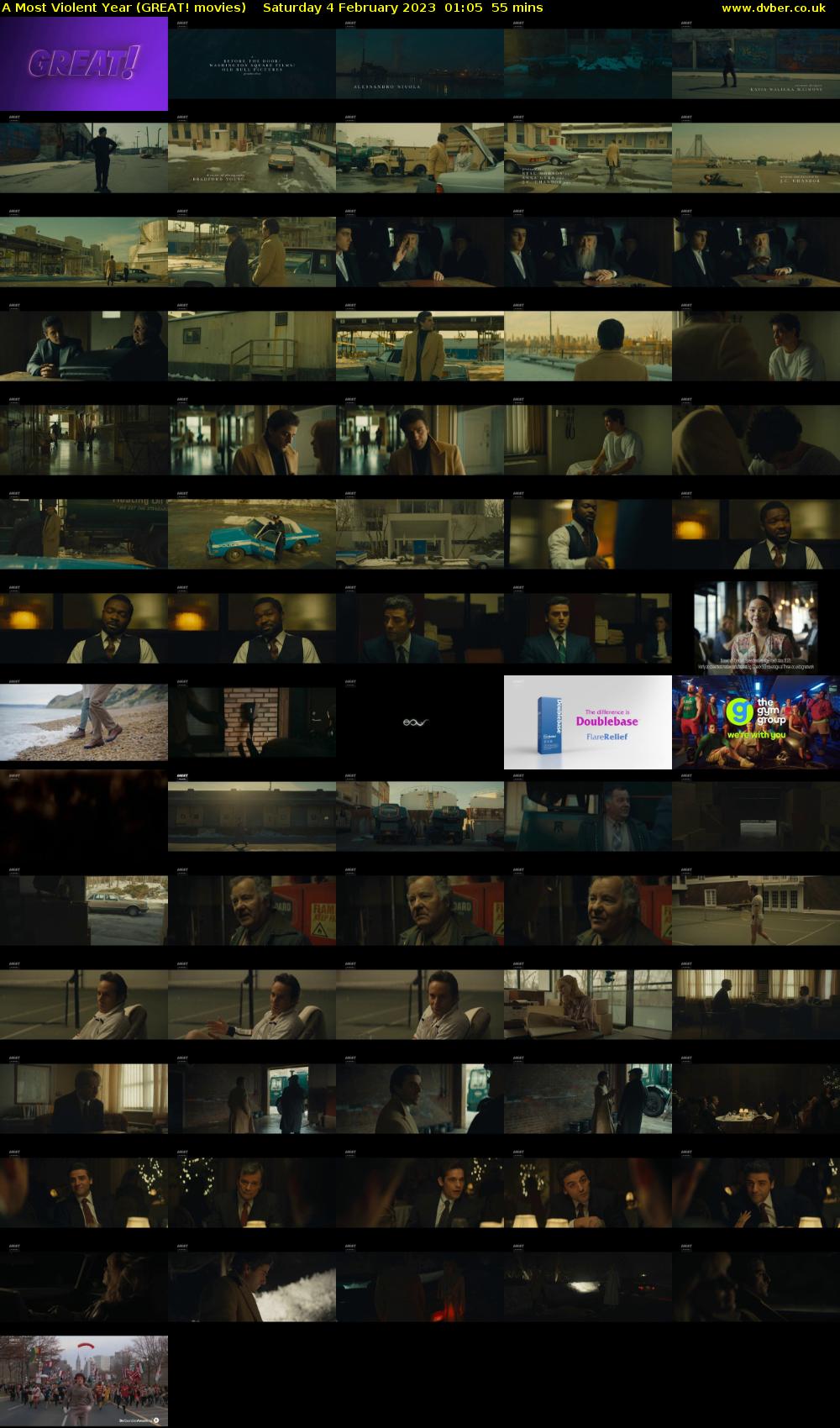 A Most Violent Year (GREAT! movies) Saturday 4 February 2023 01:05 - 02:00