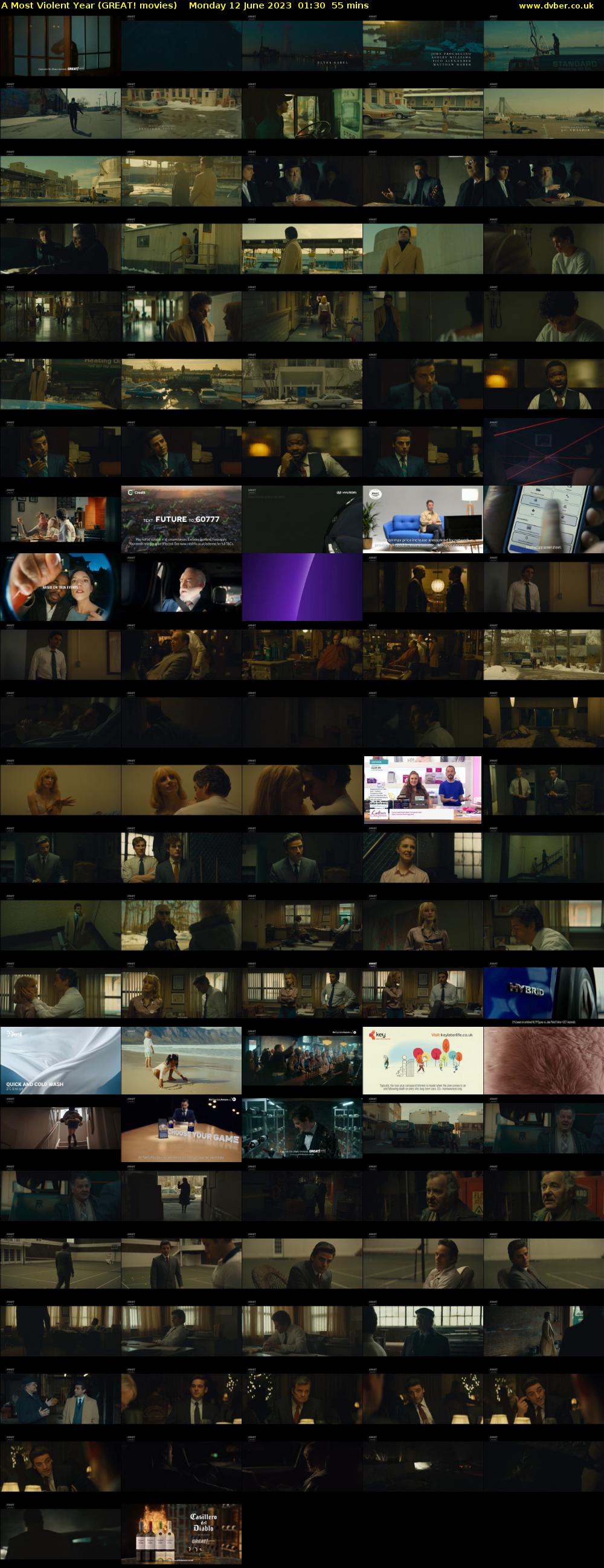 A Most Violent Year (GREAT! movies) Monday 12 June 2023 01:30 - 02:25
