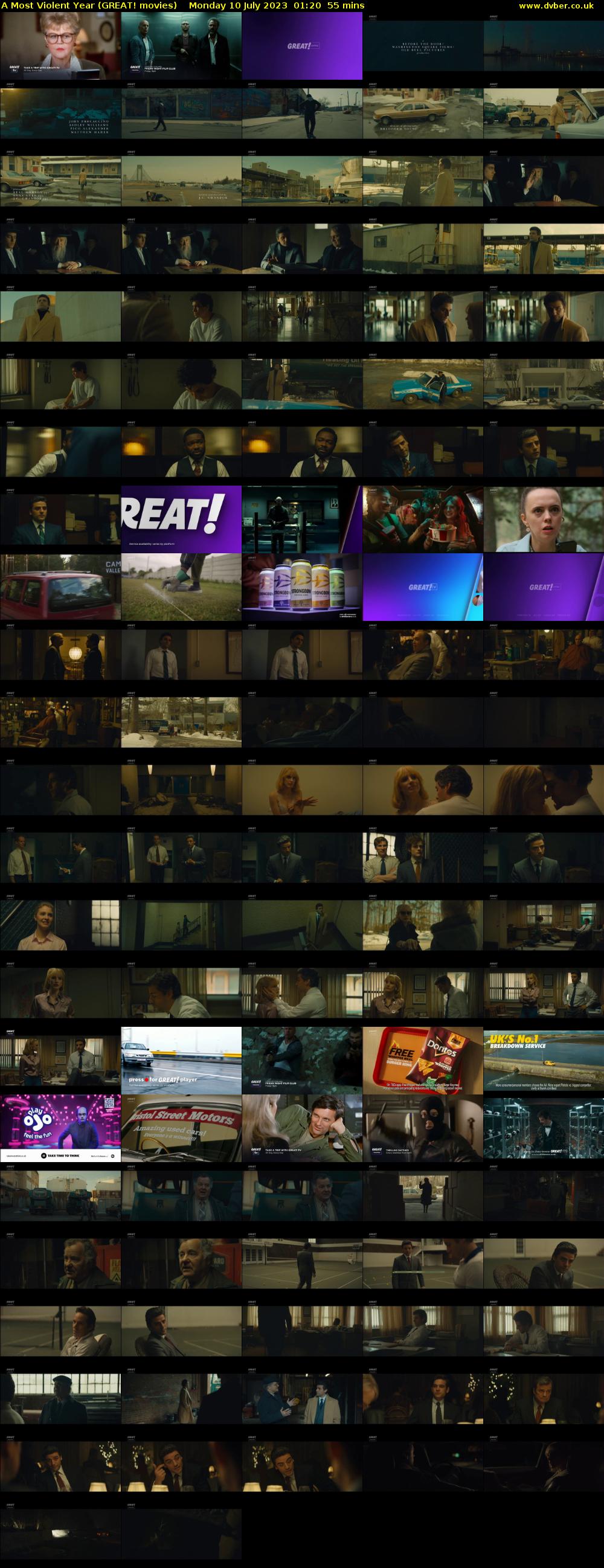 A Most Violent Year (GREAT! movies) Monday 10 July 2023 01:20 - 02:15