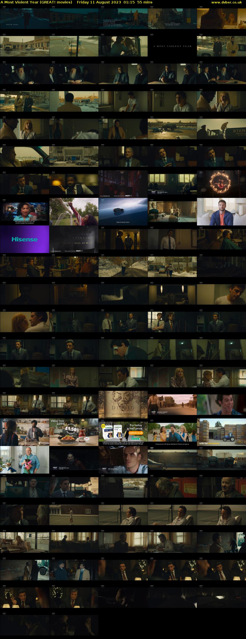 A Most Violent Year (GREAT! movies) Friday 11 August 2023 01:15 - 02:10
