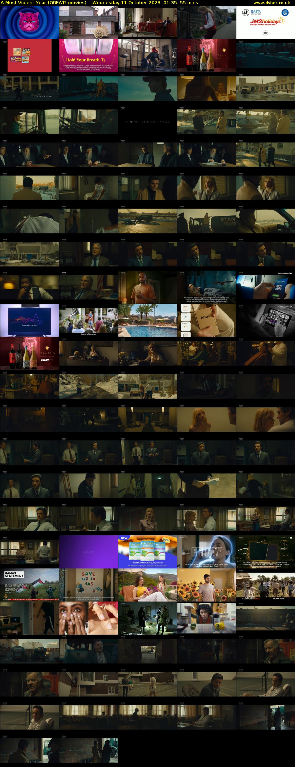 A Most Violent Year (GREAT! movies) Wednesday 11 October 2023 01:35 - 02:30