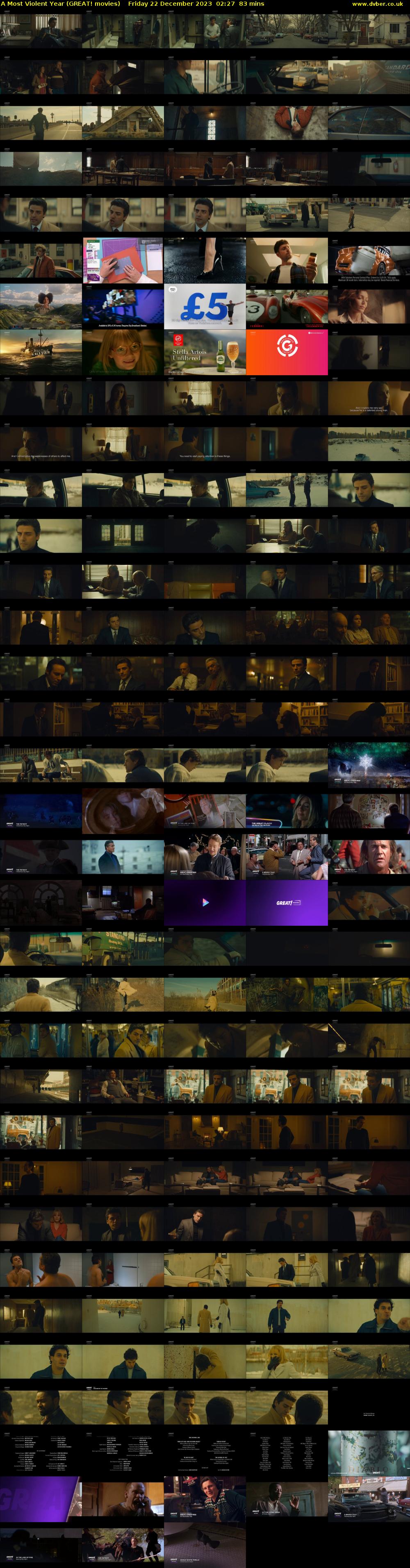 A Most Violent Year (GREAT! movies) Friday 22 December 2023 02:27 - 03:50