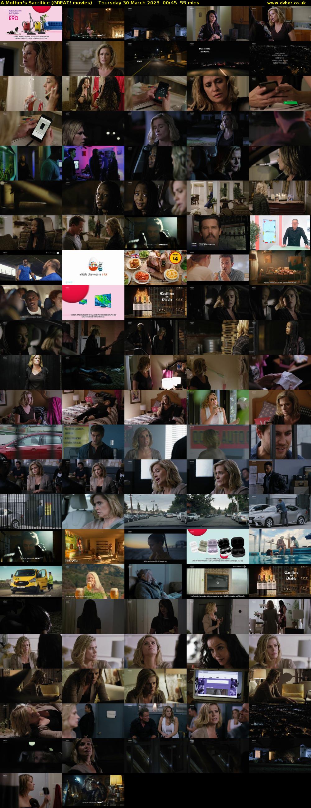 A Mother's Sacrifice (GREAT! movies) Thursday 30 March 2023 00:45 - 01:40