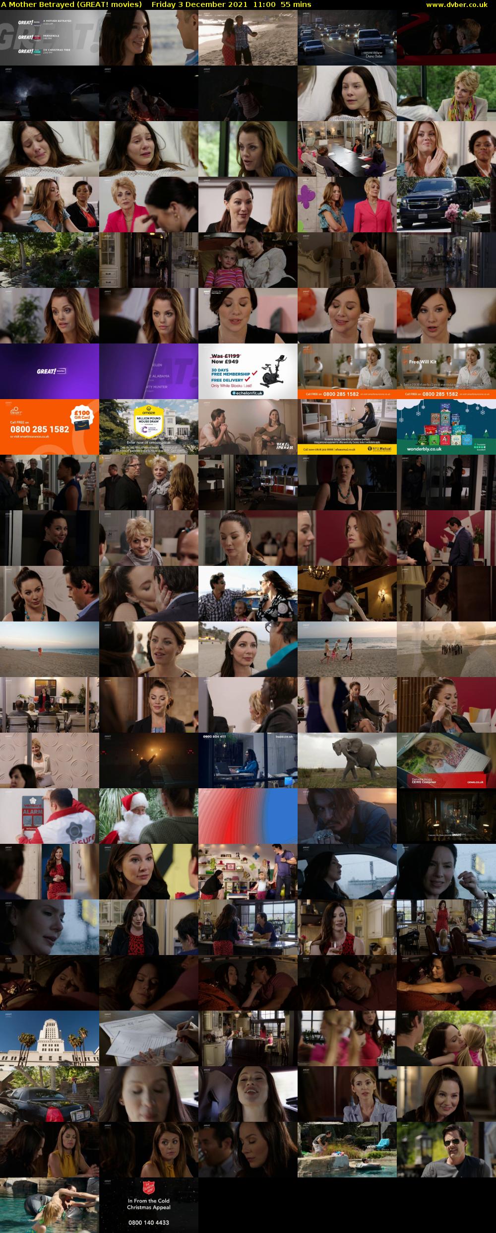 A Mother Betrayed (GREAT! movies) Friday 3 December 2021 11:00 - 11:55