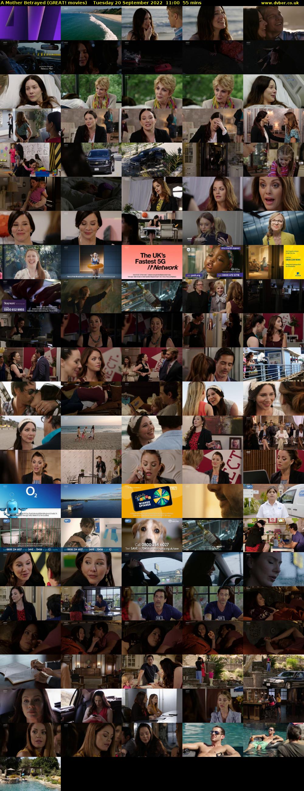 A Mother Betrayed (GREAT! movies) Tuesday 20 September 2022 11:00 - 11:55
