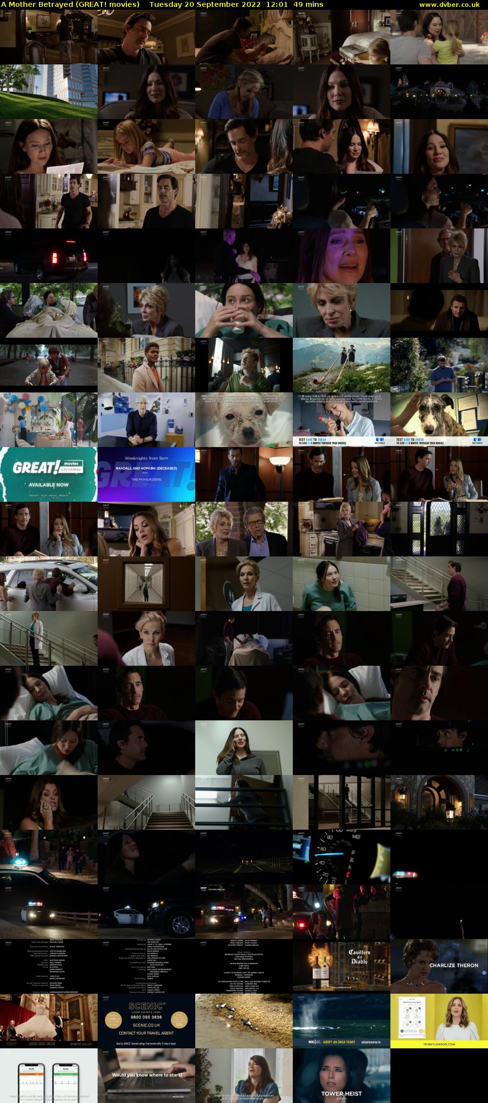 A Mother Betrayed (GREAT! movies) Tuesday 20 September 2022 12:01 - 12:50
