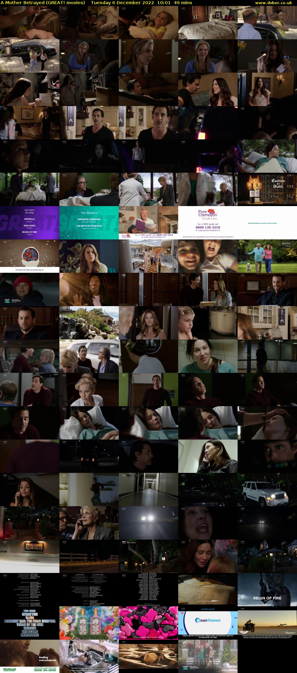 A Mother Betrayed (GREAT! movies) Tuesday 6 December 2022 10:01 - 10:50